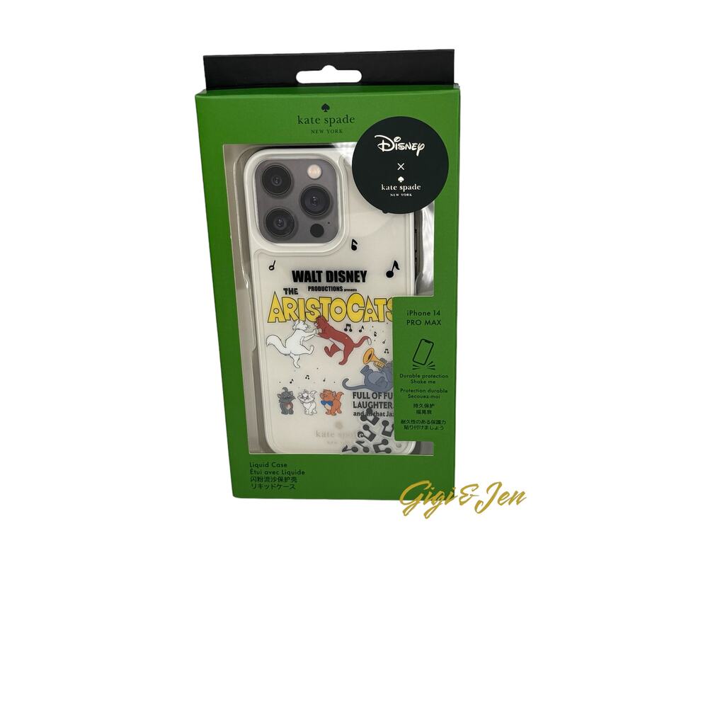 Kate Spade Disney X Kate Spade New York Aristocats iPhone 14 Pro Max Case